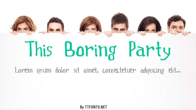 This Boring Party example